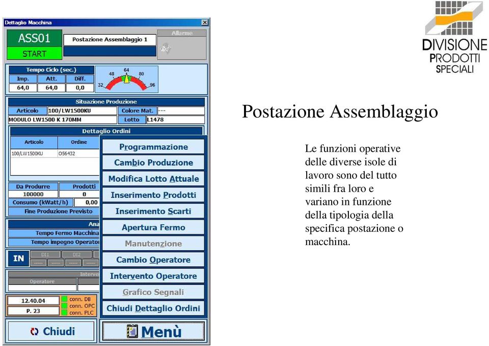 simili fra loro e variano in funzione della