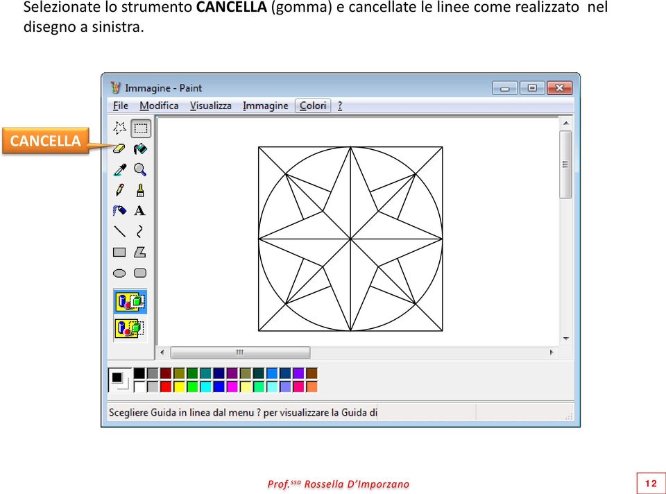 realizzato nel disegno a sinistra.