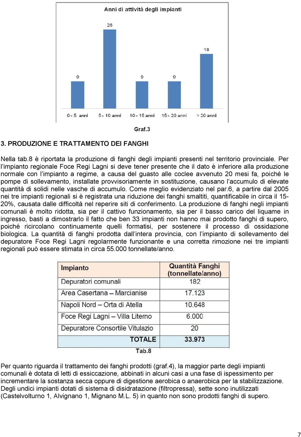 pompe di sollevamento, installate provvisoriamente in sostituzione, causano l accumulo di elevate quantità di solidi nelle vasche di accumulo. Come meglio evidenziato nel par.