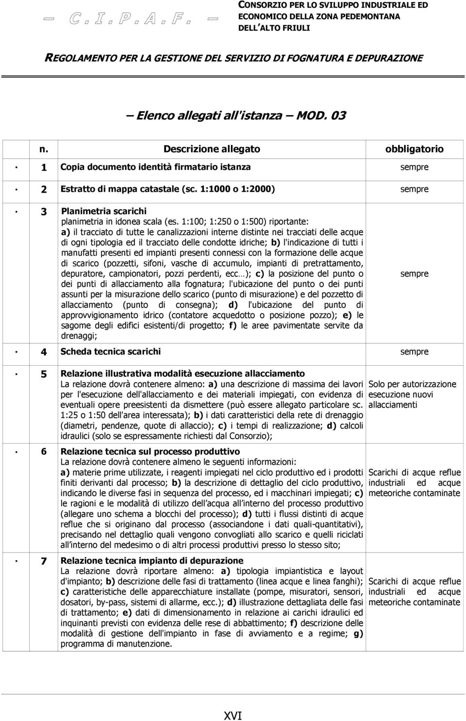 1:100; 1:250 o 1:500) riportante: a) il tracciato di tutte le canalizzazioni interne distinte nei tracciati delle acque di ogni tipologia ed il tracciato delle condotte idriche; b) l'indicazione di