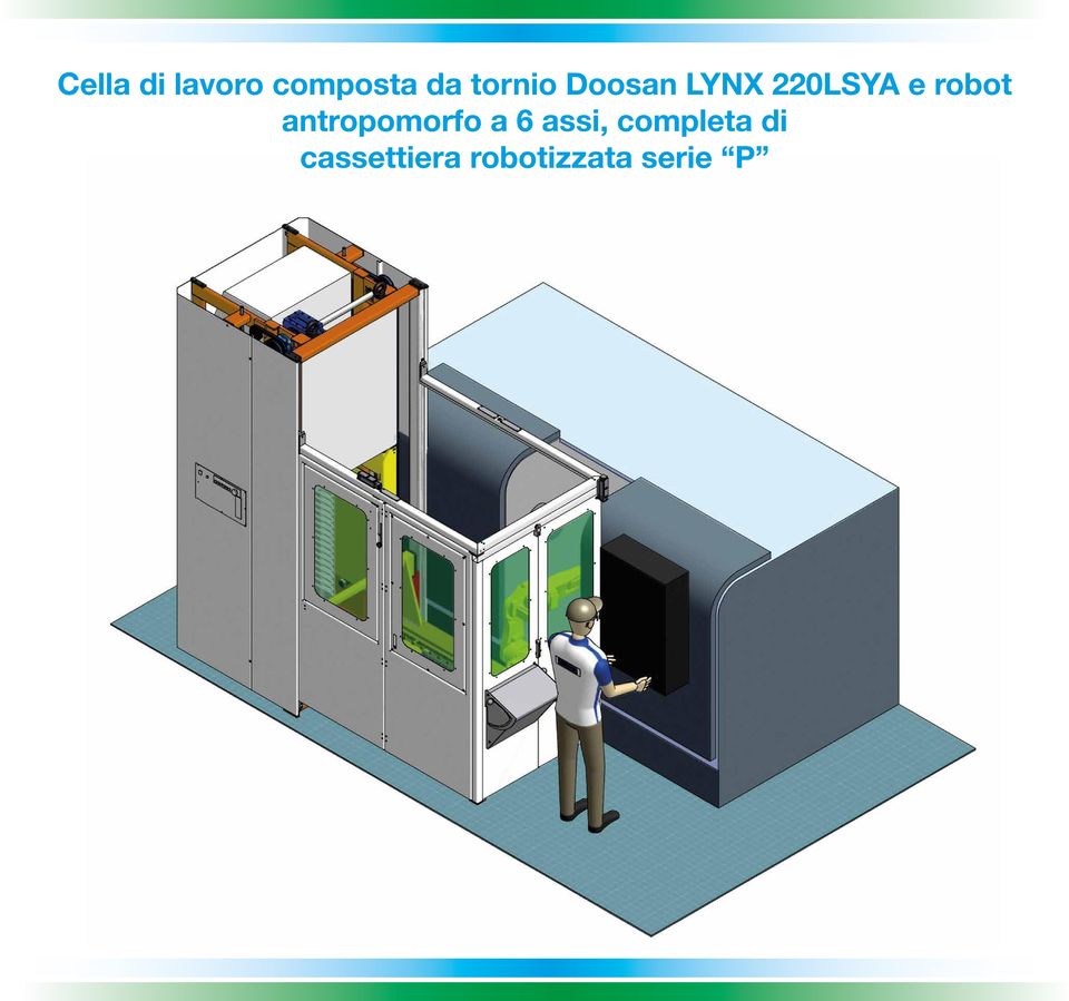 robot antropomorfo a 6 assi,