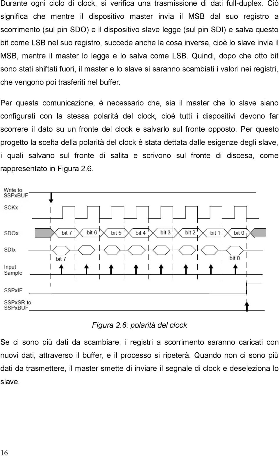 succede anche la cosa inversa, cioè lo slave invia il MSB, mentre il master lo legge e lo salva come LSB.