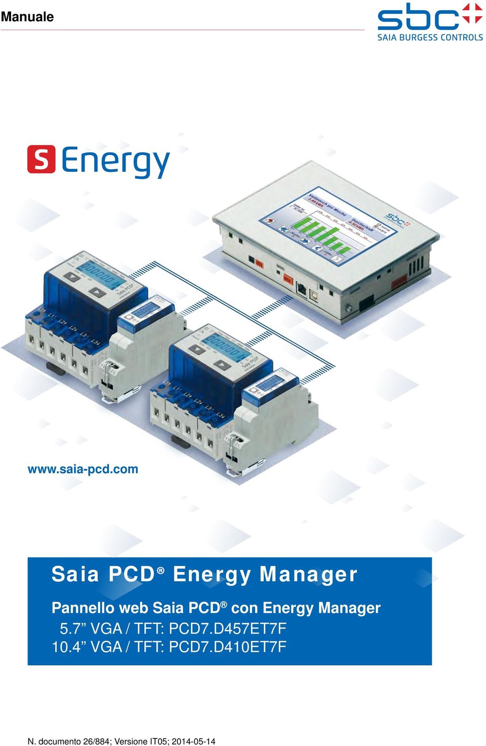 PCD con Energy Manager 5.7 VGA / TFT: PCD7.