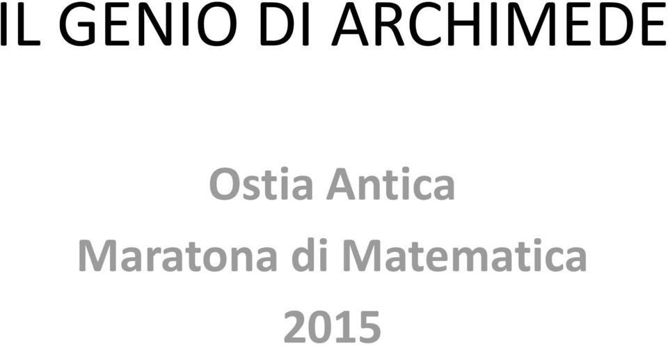 Antica Maratona