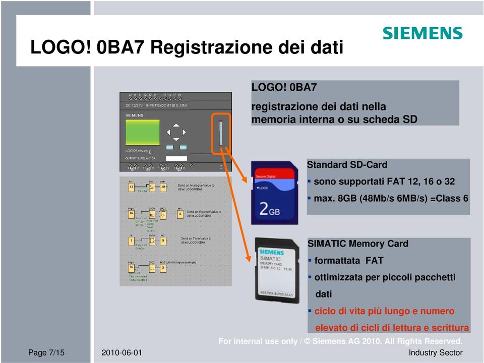 supportati FAT 12, 16 o 32 max.