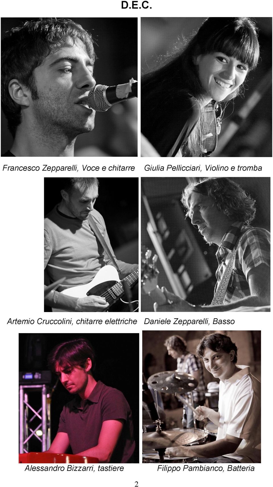 Pellicciari, Violino e tromba Artemio Cruccolini,
