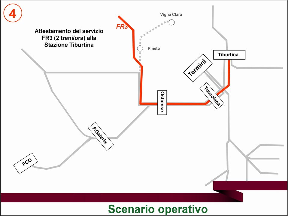 servizio FR3 (2 treni/ora)