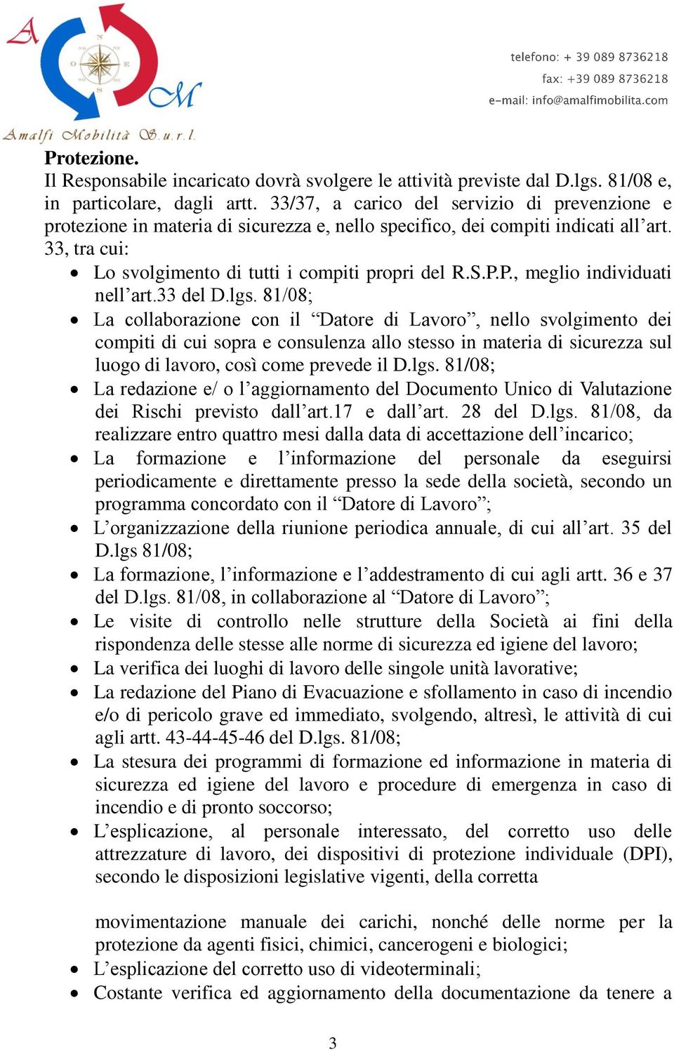 P., meglio individuati nell art.33 del D.lgs.