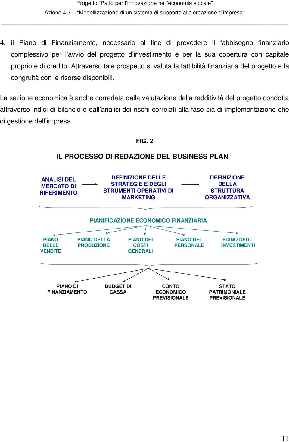 La sezione economica è anche corredata dalla valutazione della redditività del progetto condotta attraverso indici di bilancio e dall analisi dei rischi correlati alla fase sia di implementazione che