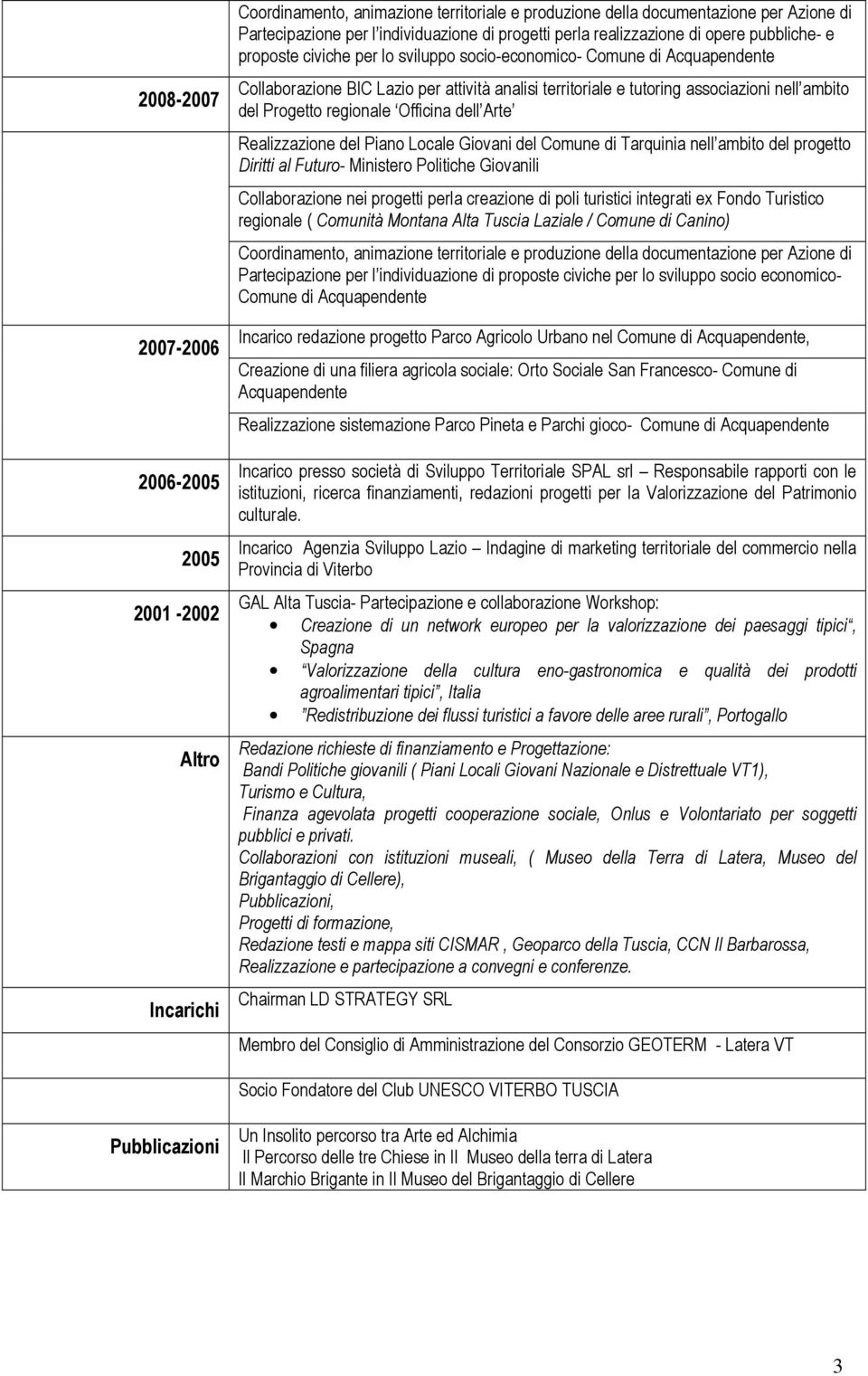 nell ambito del Progetto regionale Officina dell Arte Realizzazione del Piano Locale Giovani del Comune di Tarquinia nell ambito del progetto Diritti al Futuro- Ministero Politiche Giovanili