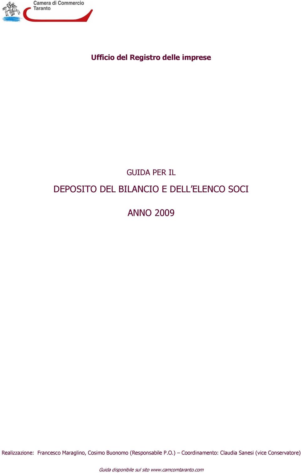 Maraglino, Cosimo Buonomo (Responsabile P.O.