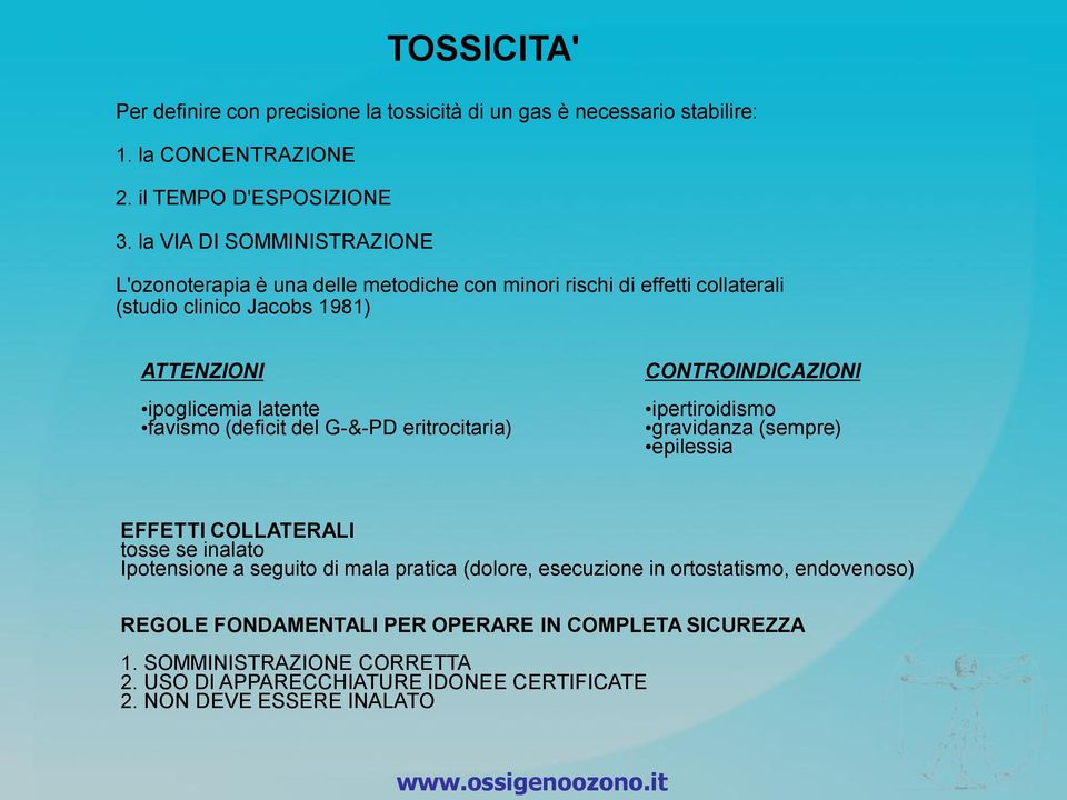 (deficit del G-&-PD eritrocitaria) CONTROINDICAZIONI ipertiroidismo gravidanza (sempre) epilessia EFFETTI COLLATERALI tosse se inalato Ipotensione a seguito di mala pratica