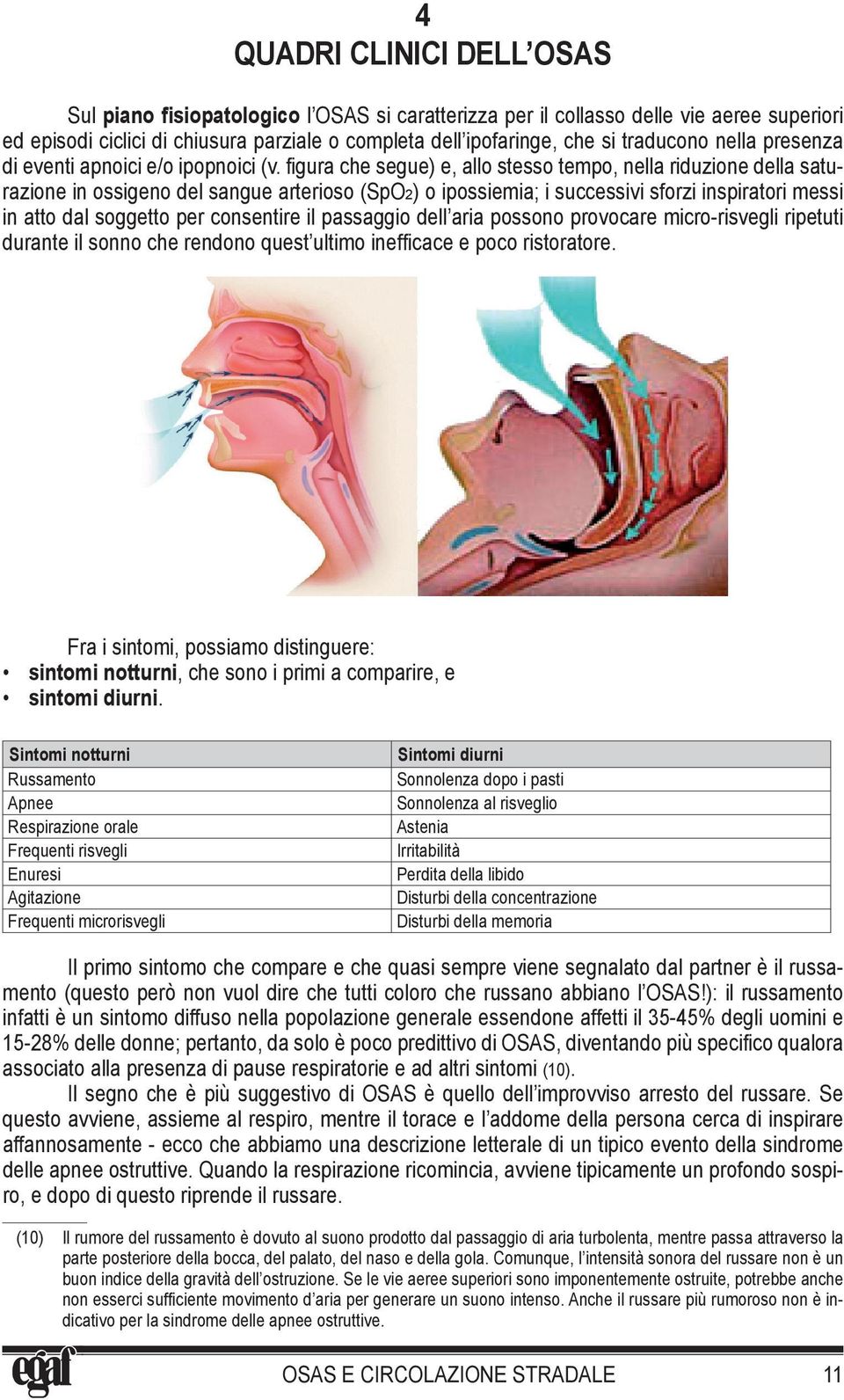 figura che segue) e, allo stesso tempo, nella riduzione della saturazione in ossigeno del sangue arterioso (SpO2) o ipossiemia; i successivi sforzi inspiratori messi in atto dal soggetto per