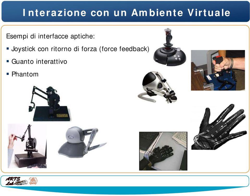 aptiche: Joystick con ritorno di