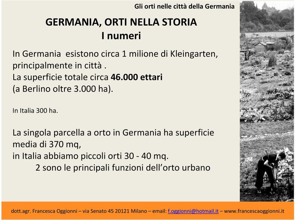 000 ha). In Italia 300 ha.