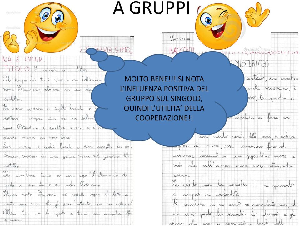 POSITIVA DEL GRUPPO SUL