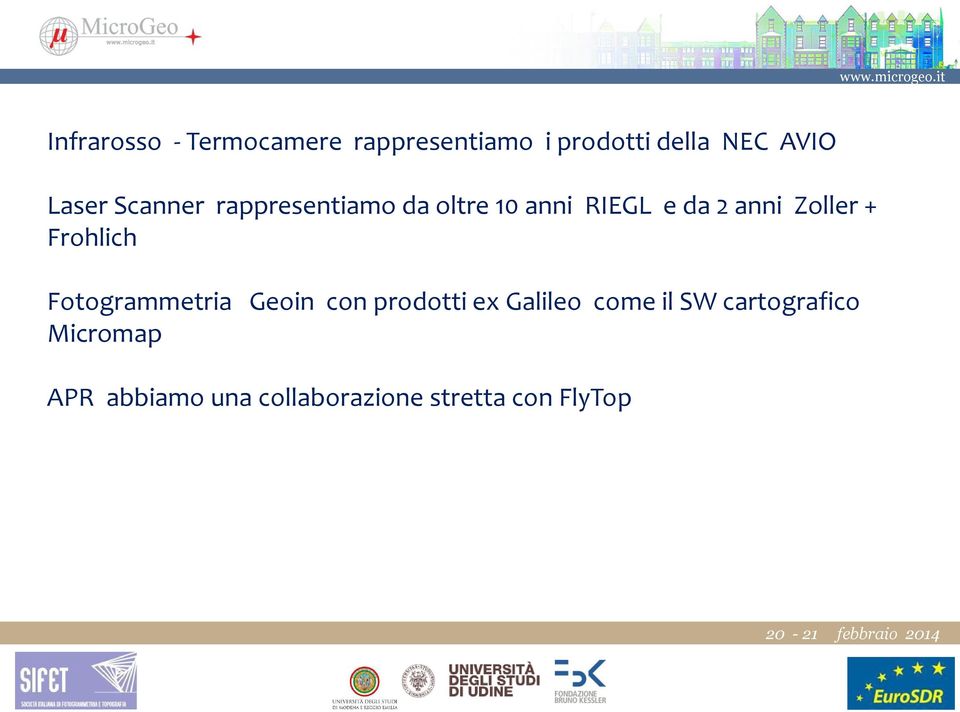 Zoller + Frohlich Fotogrammetria Geoin con prodotti ex Galileo come