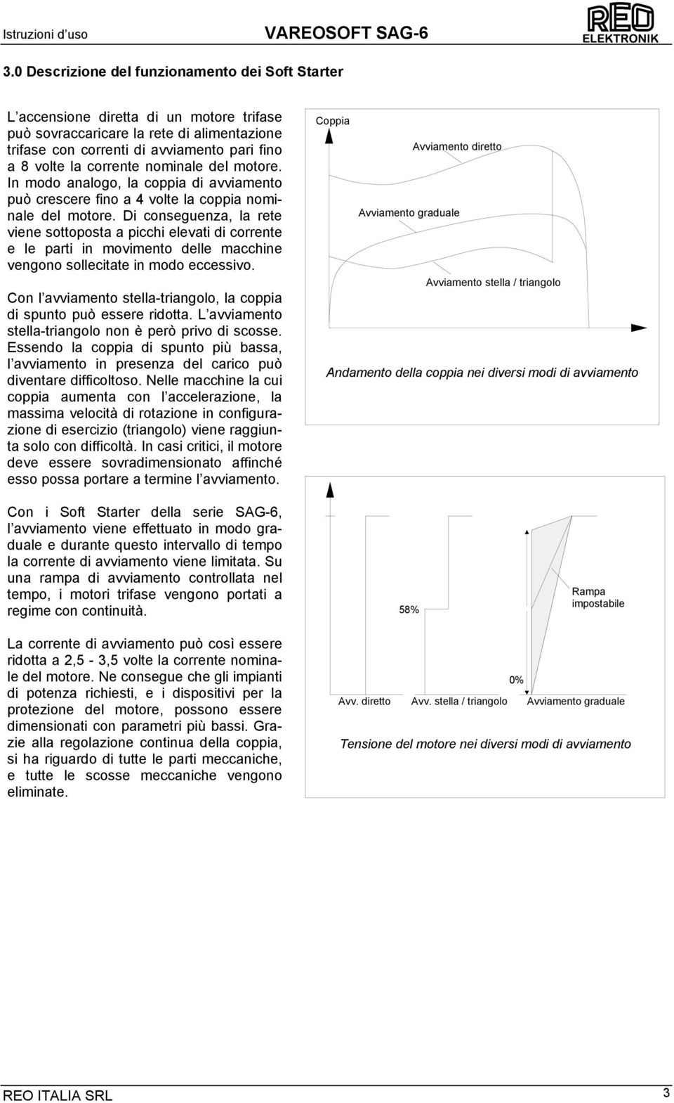 Di conseguenza, la rete viene sottoposta a picchi elevati di corrente e le parti in movimento delle macchine vengono sollecitate in modo eccessivo.