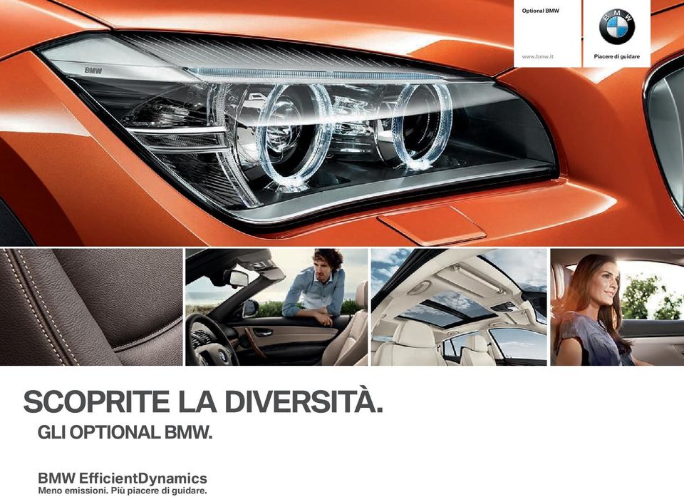 DIVERSITÀ. GLI OPTIONAL BMW.