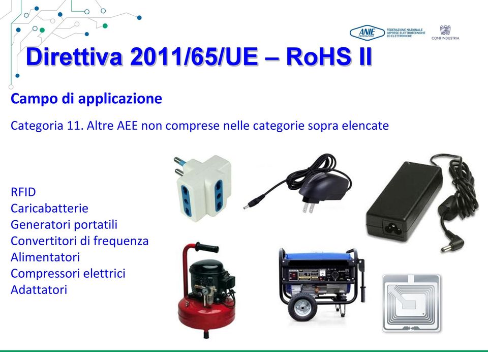 elencate RFID Caricabatterie Generatori portatili