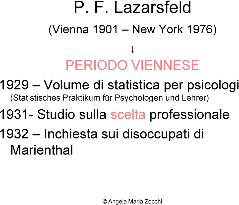 (Statistisches Praktikum für Psychologen und Lehrer) 1931-