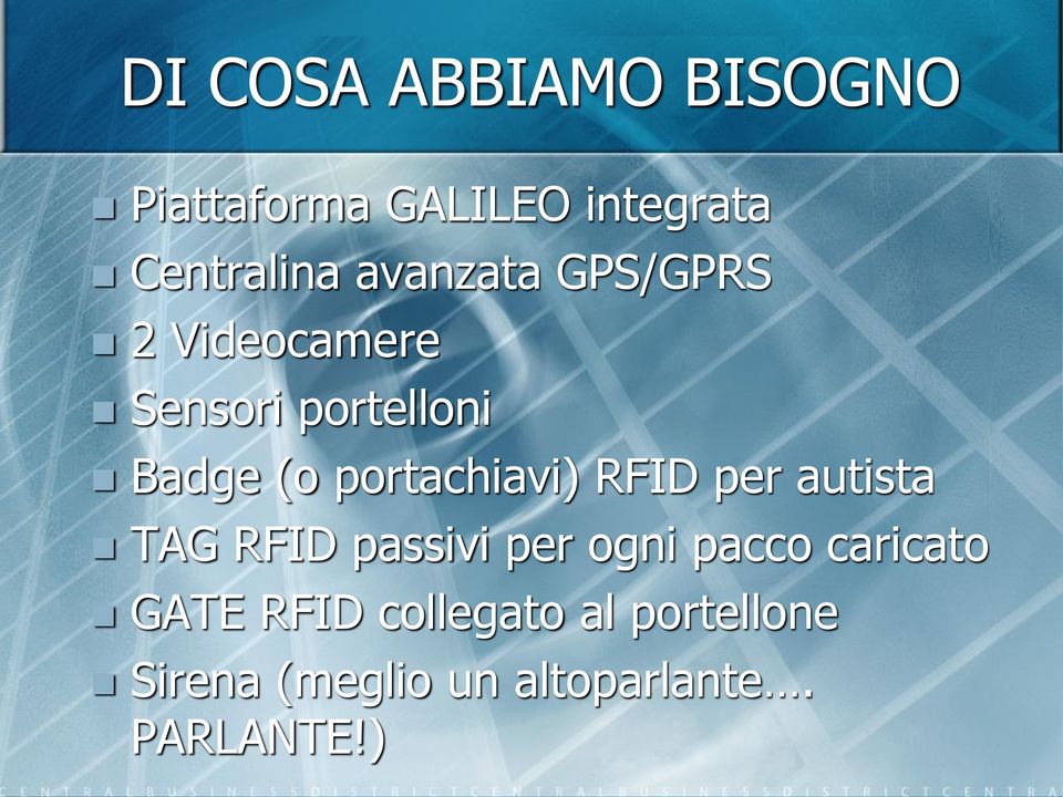 portachiavi) RFID per autista TAG RFID passivi per ogni pacco