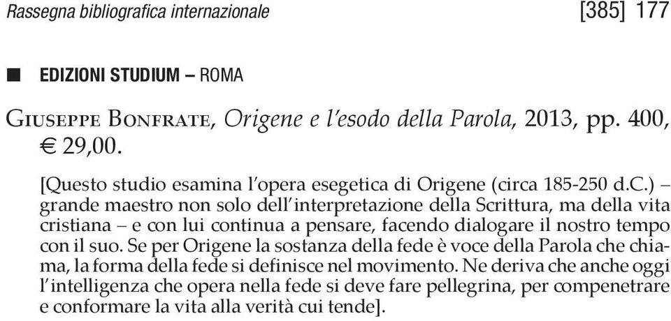 di Origene (ci