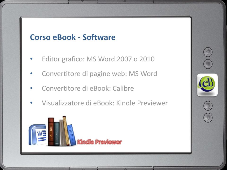 web: MS Word Convertitore di ebook: