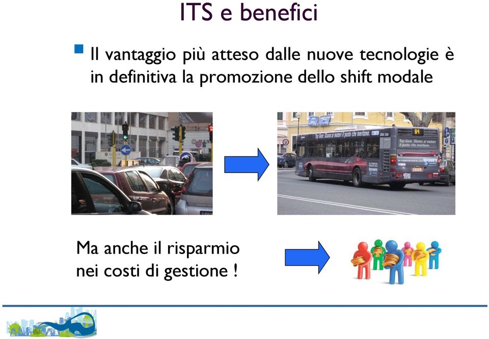 la promozione dello shift modale Ma