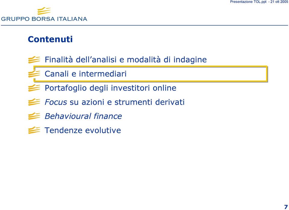 degli investitori online Focus su azioni e