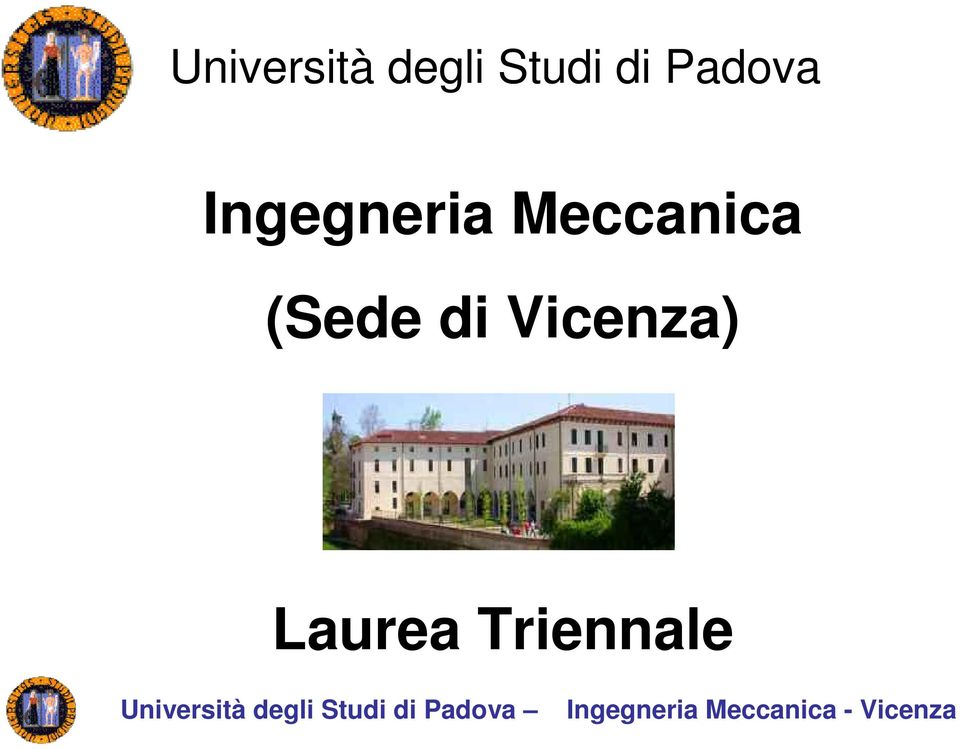 Ingegneria Meccanica