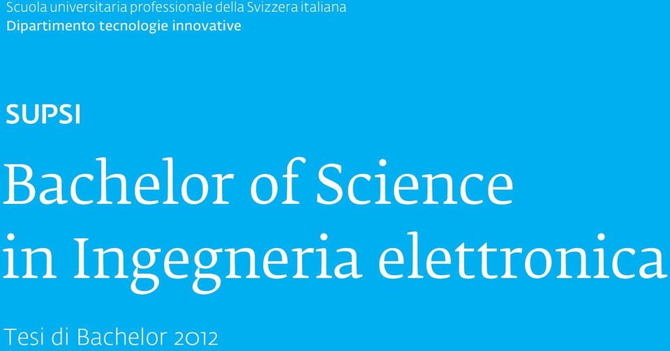 Science in Ingegneria