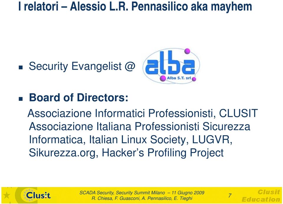 Associazione Informatici Professionisti, CLUSIT Associazione