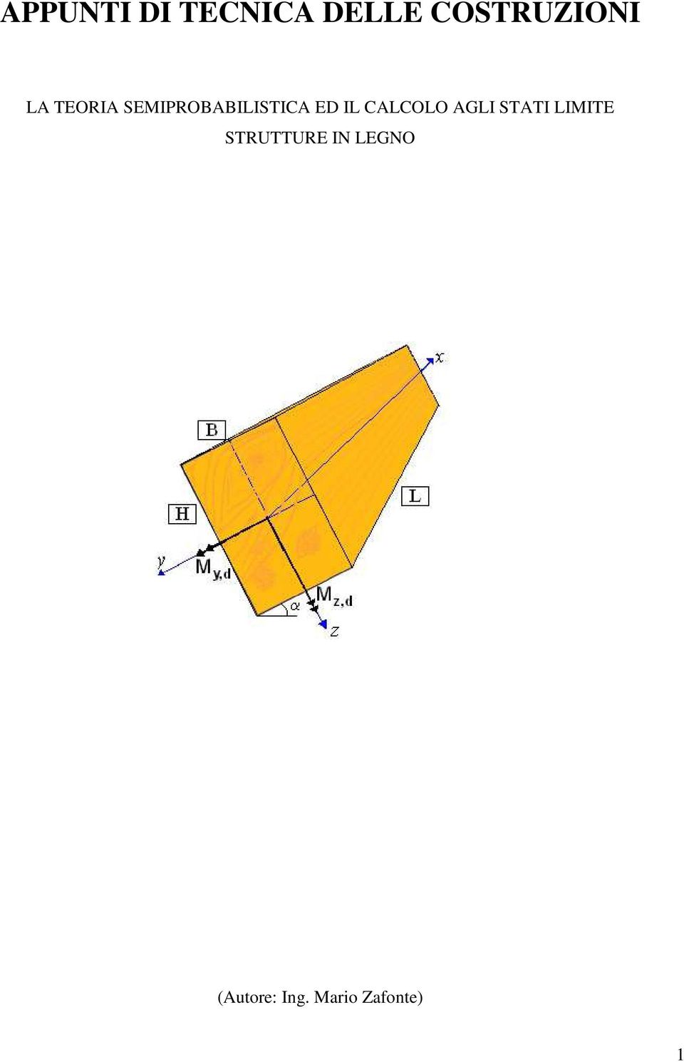 SEMIPROBABILISTICA ED IL CALCOLO