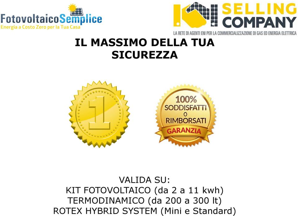 11 kwh) TERMODINAMICO (da 200 a 300