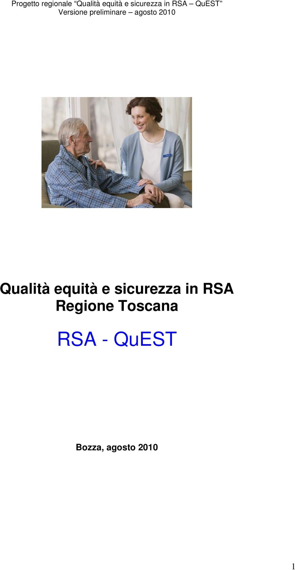 Regione Toscana RSA