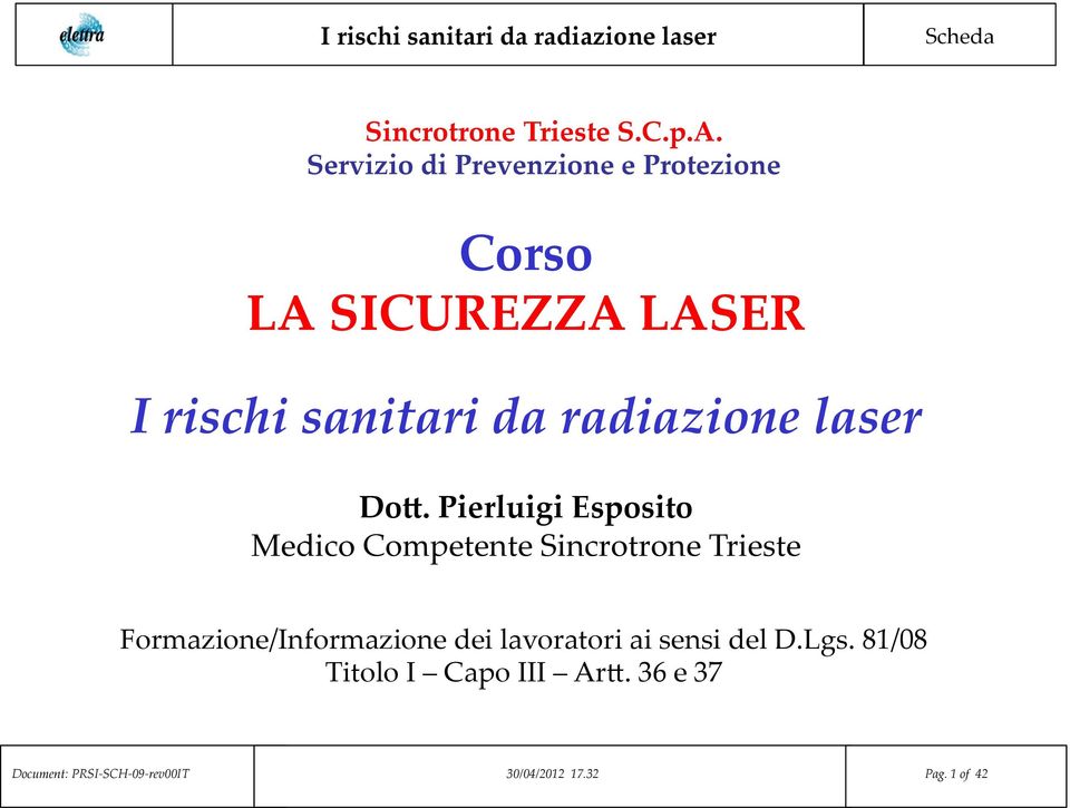 radiazione laser Do0.
