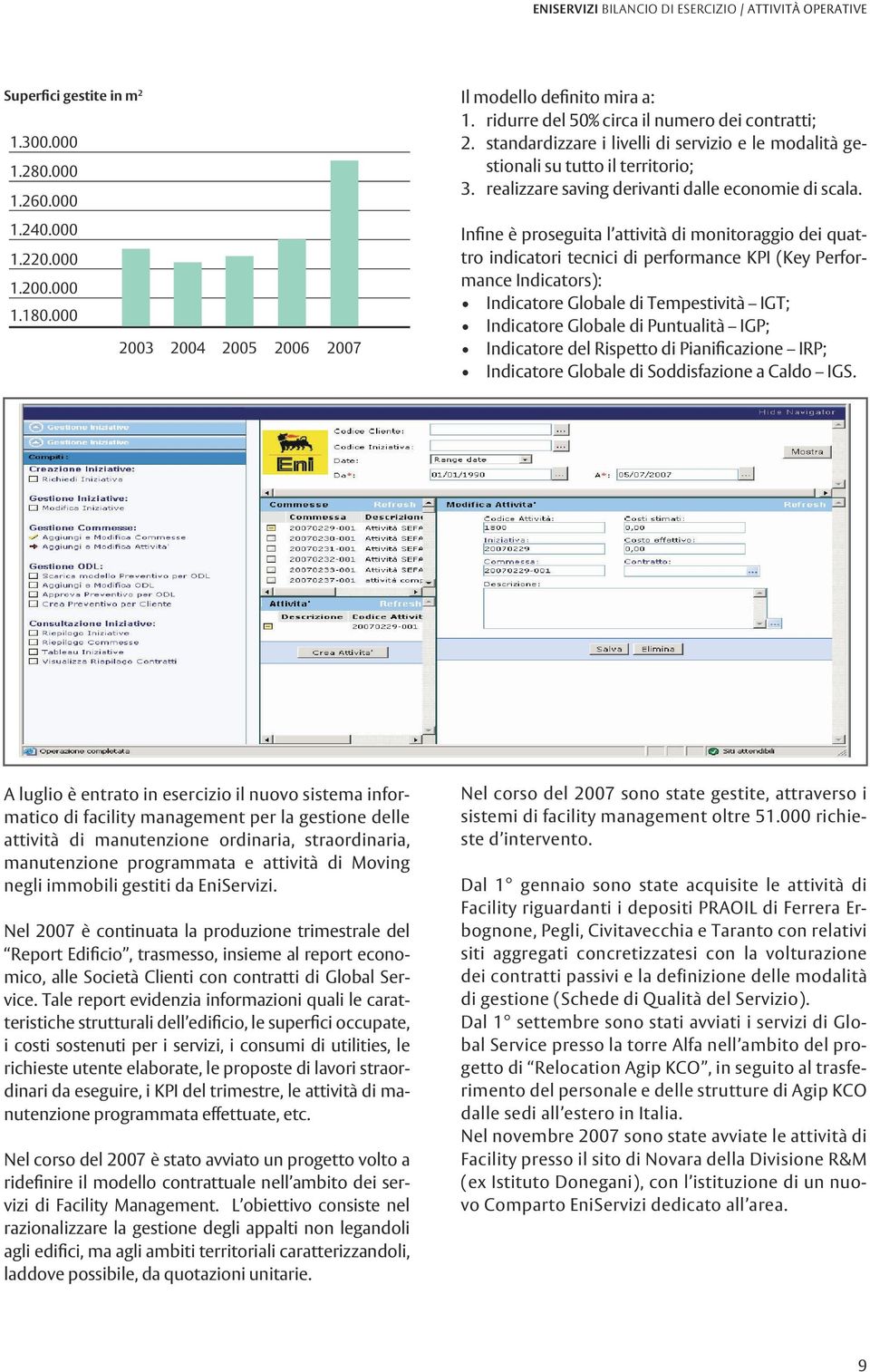 Infine è proseguita l attività di monitoraggio dei quattro indicatori tecnici di performance KPI (Key Performance Indicators): Indicatore Globale di Tempestività IGT; Indicatore Globale di Puntualità