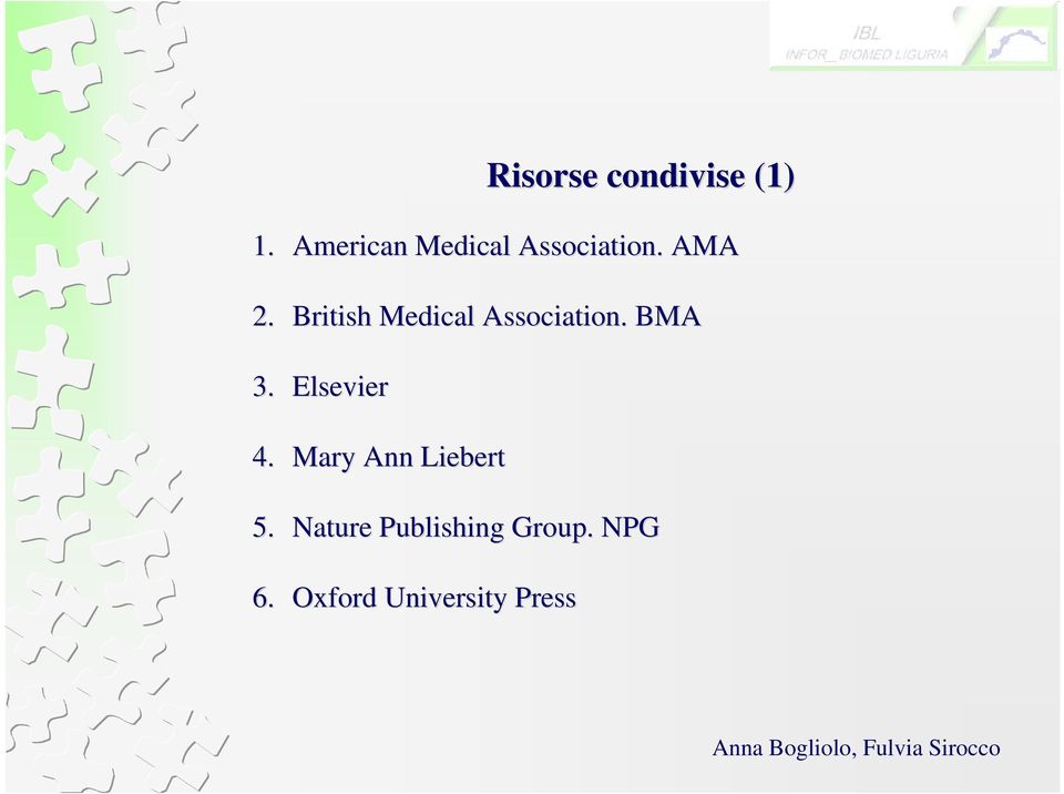 British Medical Association.. BMA 3.