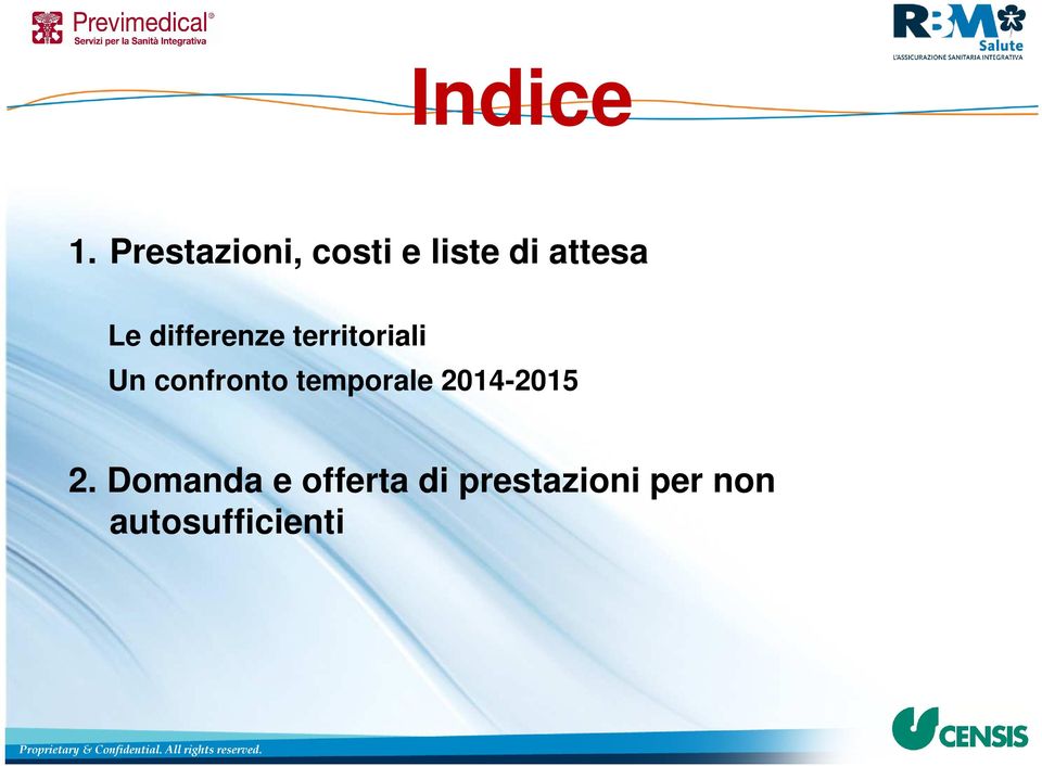 differenze territoriali Un confronto