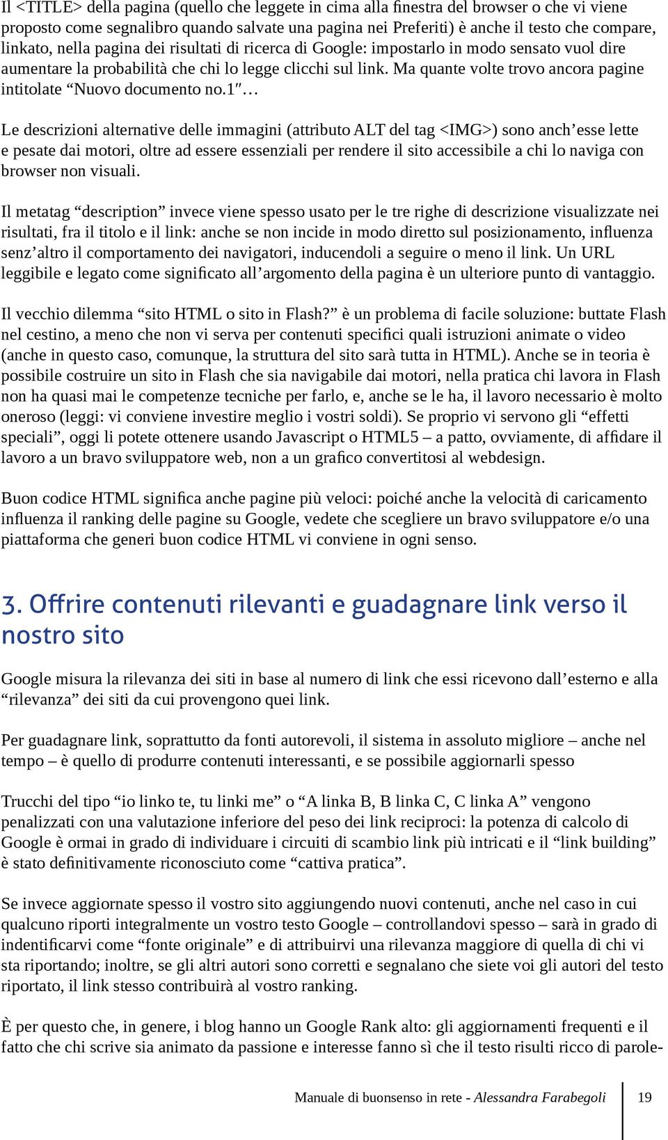 Ma quante volte trovo ancora pagine intitolate Nuovo documento no.