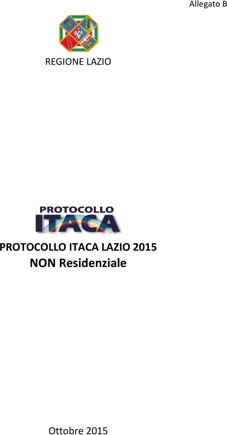 ITACA LAZIO 2015 NON