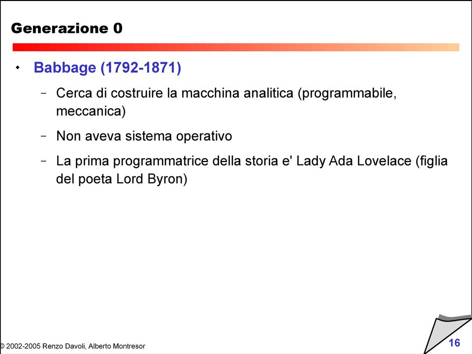 aveva sistema operativo La prima programmatrice della