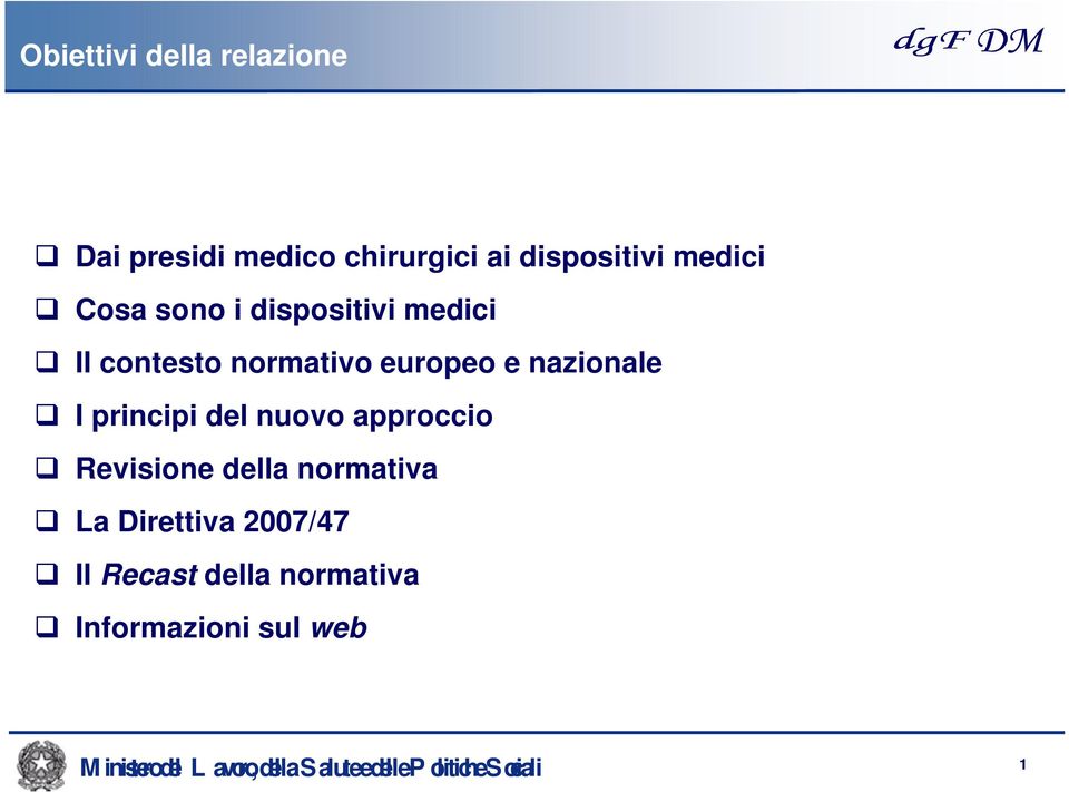 normativo europeo e nazionale I principi del nuovo approccio