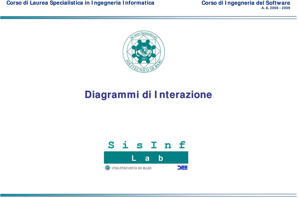 di Ingegneria del Software A.