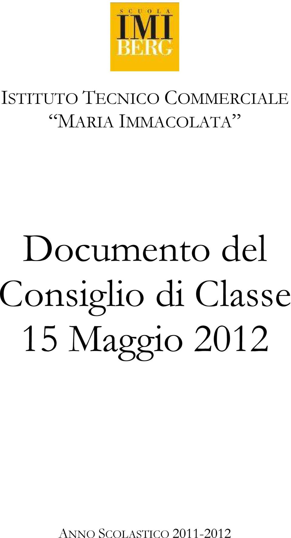 del Consiglio di Classe 15