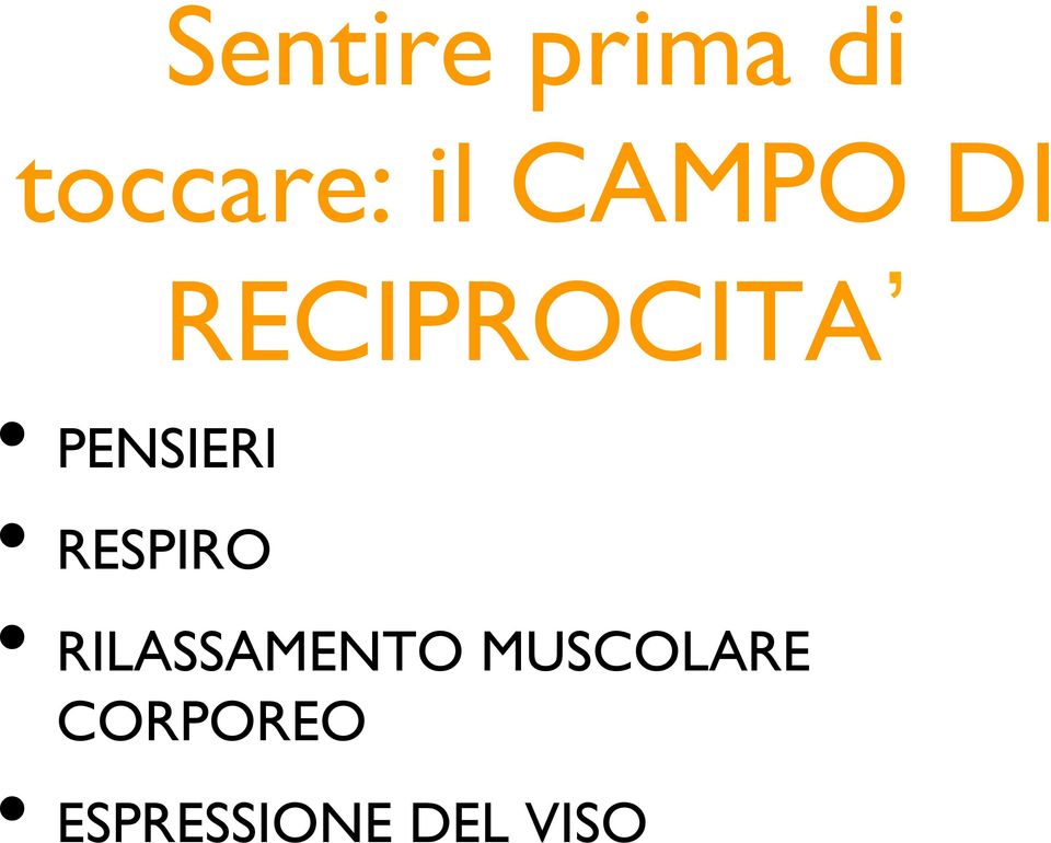 RESPIRO RILASSAMENTO