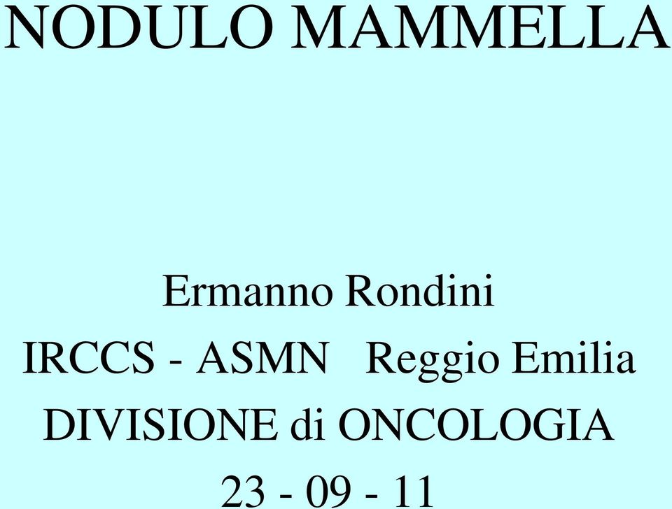 - ASMN Reggio Emilia