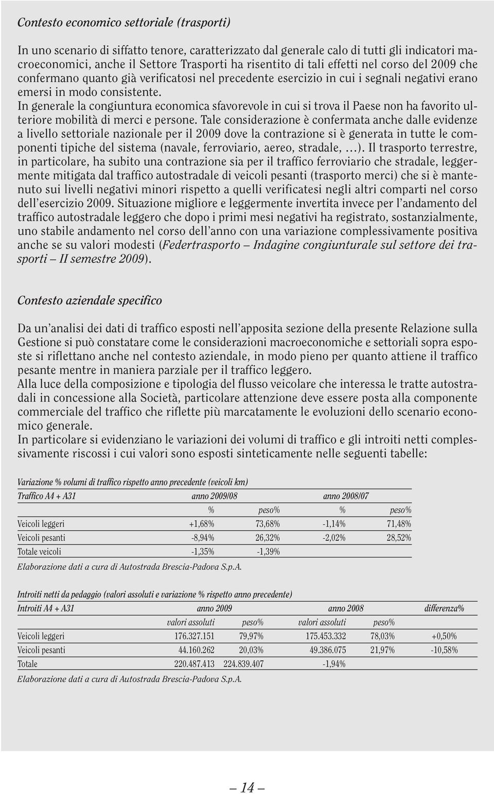 In generale la congiuntura economica sfavorevole in cui si trova il Paese non ha favorito ulteriore mobilità di merci e persone.