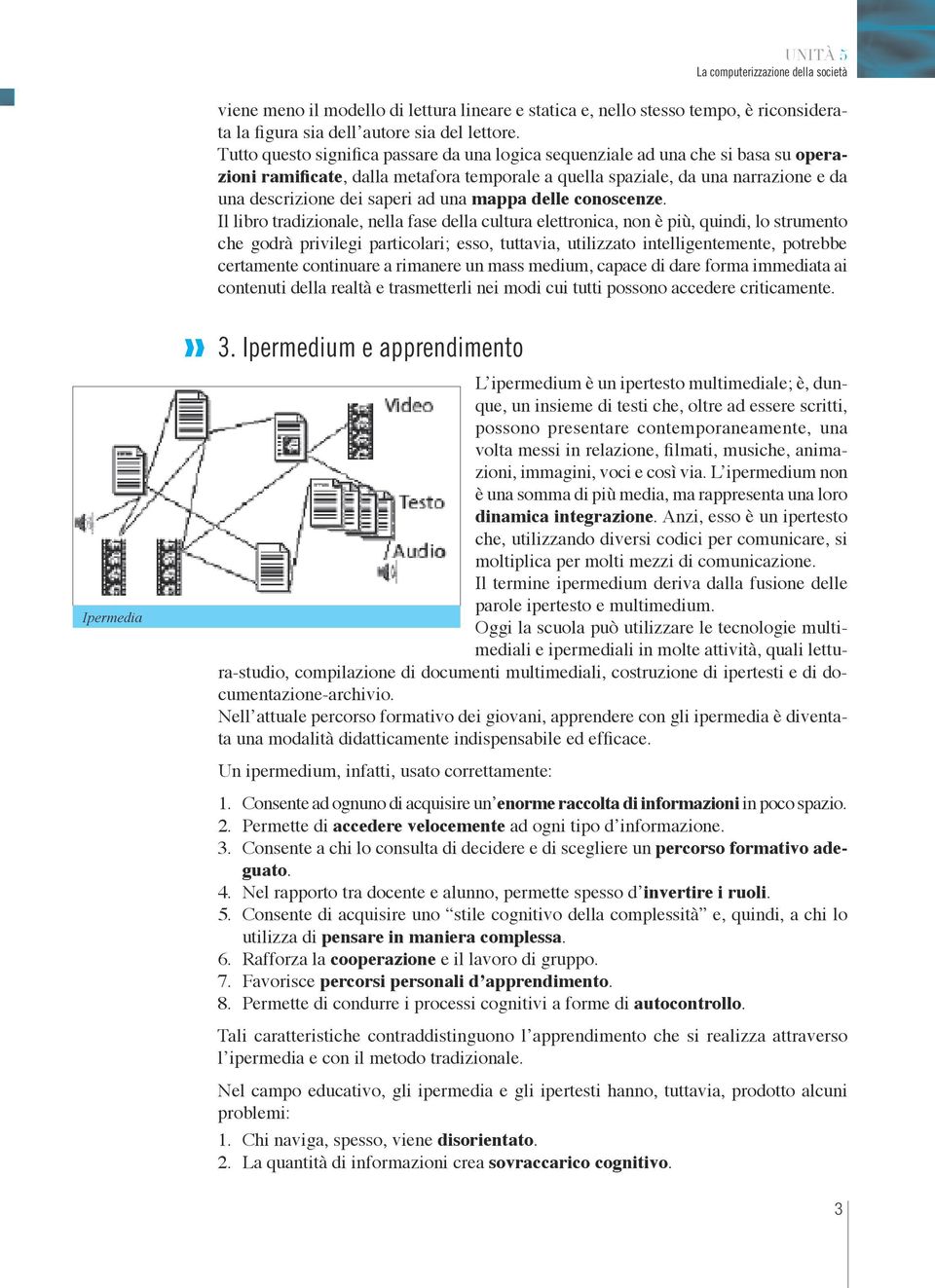 una mappa delle conoscenze.